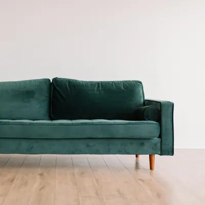3-Seater Fabric Sofa