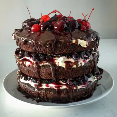 Belgian Chocolate Truffle Cake (1 kg)