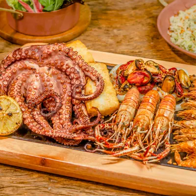 Grilled Seafood Platter